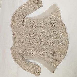 Anthro Crochet Top